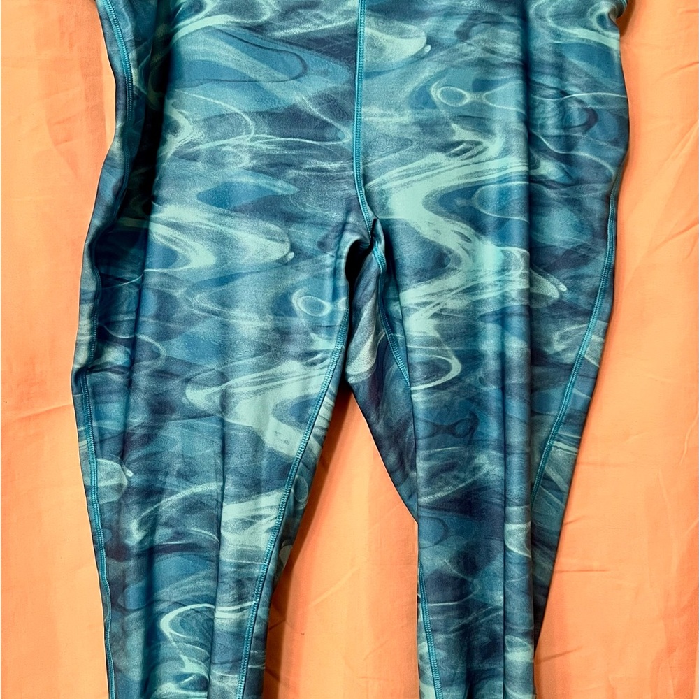 Energy Zone Teal Performance Leggings
